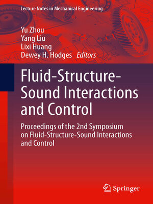 cover image of Fluid-Structure-Sound Interactions and Control